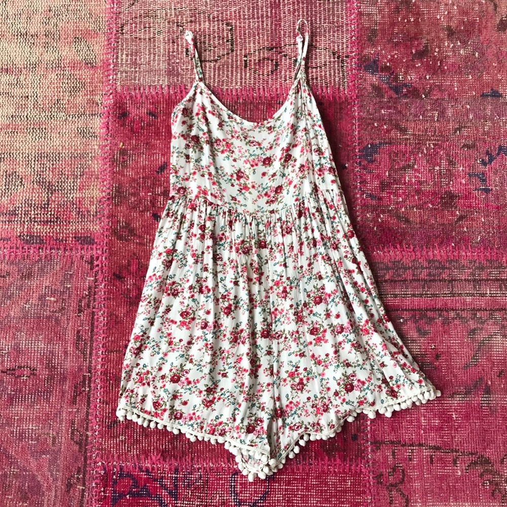Forever 21 Floral Romper